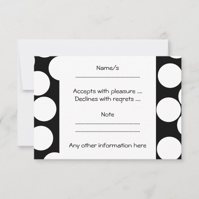 Big Dots in Black and White. OSA Kort (Framsida)