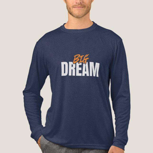 Big Dream Skapar energi T Shirt (Framsida)