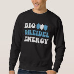 Big Dreidel Energy Hanukkah, Dreidel Menorah Funny Lång Ärmad Tröja<br><div class="desc">Big Dreidel Energy Hanukkah,  Dreidel Menorah Funny Chanukah</div>