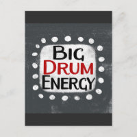 Big Drum Energy Vykort