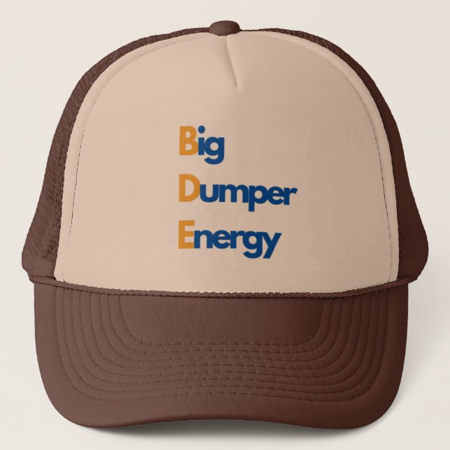 Big Dumper Energy baseballhatt Keps (Framsida)
