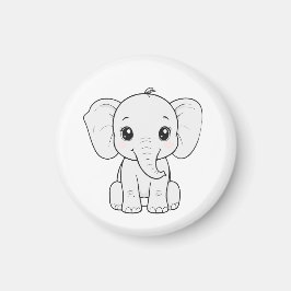 Big Ears, Bigger Heart Magnet