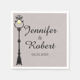 Big Easy Bröllop Napkin Pappersservett