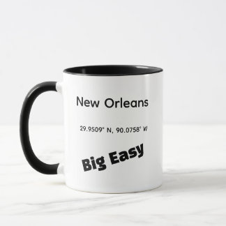 Big Easy New Orleans Coffee Mug Mugg