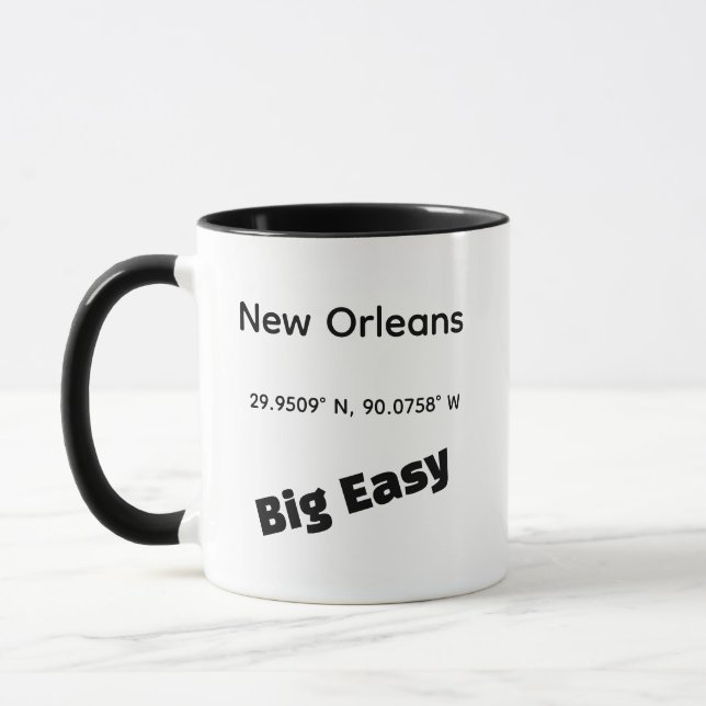 Big Easy New Orleans Coffee Mug Mugg (Vänster)