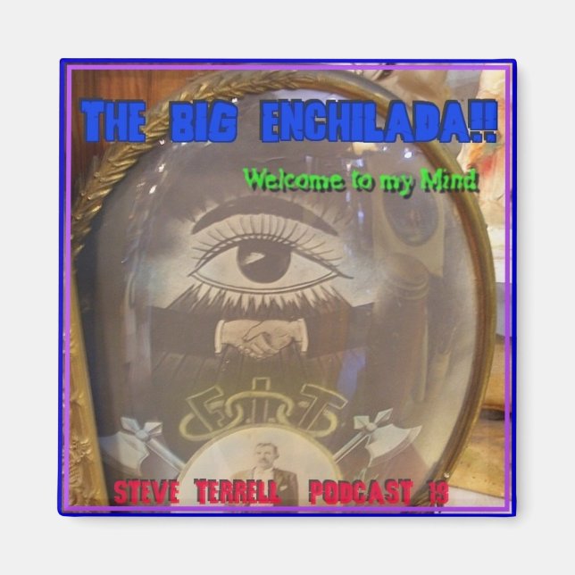 Big Enchilada Refrigerator Magnet (Framsidan)