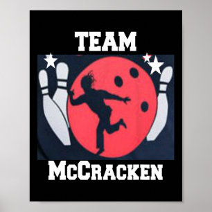 Big Ern Mccracken Funny Kung Pin Bowling T Shirt 1 Poster