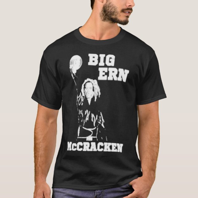 Big Ern McCracken lustig kung-stift till skjorta E T Shirt (Framsida)