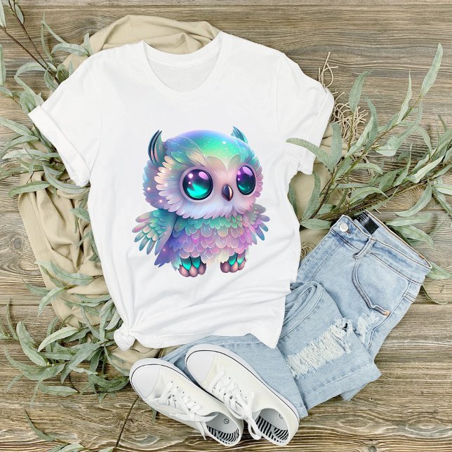 Big Eyed Multicolor Uggla Graphic T Shirt (Skapare uppladdad)