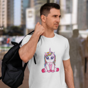 Big Eyed Unicorn T Shirt
