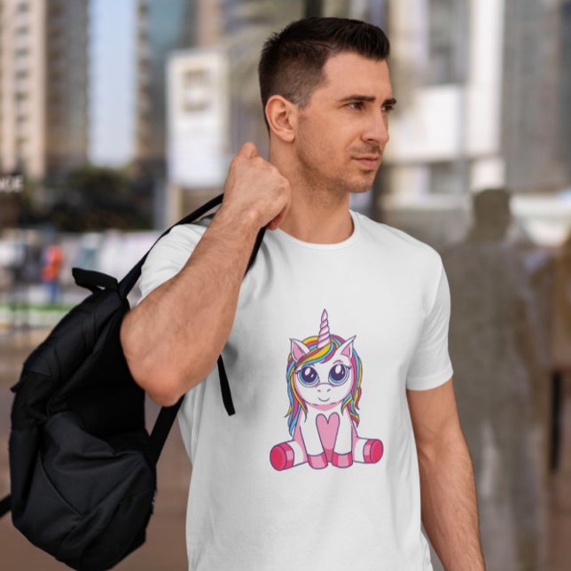 Big Eyed Unicorn T Shirt (Skapare uppladdad)
