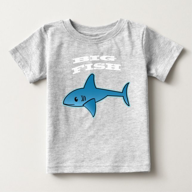Big Fish - Baby Bra Jersey T-Shirt (Framsida)