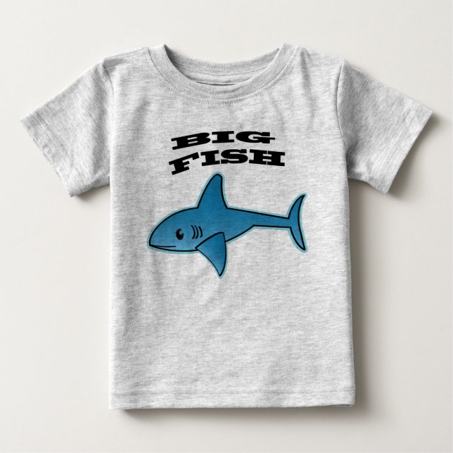 Big Fish - Baby Bra Jersey T-Shirt (Framsida)