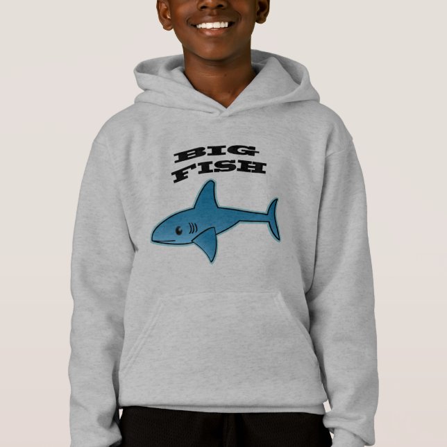 Big Fish - Kids' Pullover Hoodie T Shirt (Framsida)