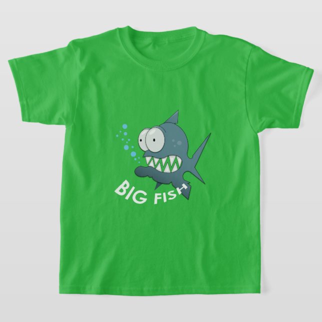 Big Fish - Kids'Basic T-Shirt (Laydown)