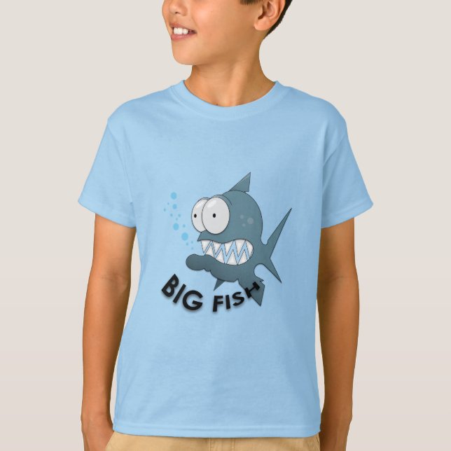 Big Fish - Kids'Basic T-Shirt (Framsida)