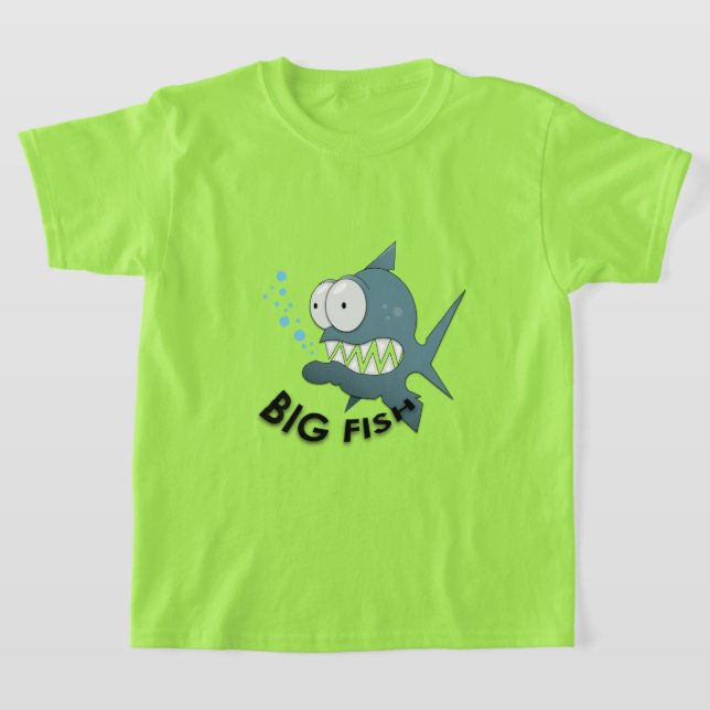 Big Fish - Kids'Basic T-Shirt (Laydown)