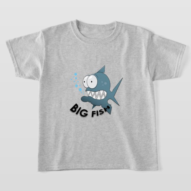 Big Fish - Kids'Basic T-Shirt (Laydown)