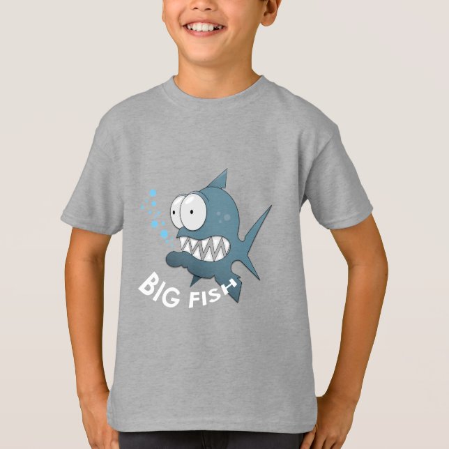 Big Fish - Kids'Basic T-Shirt (Framsida)