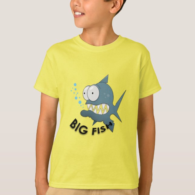 Big Fish - Kids'Basic T-Shirt (Framsida)