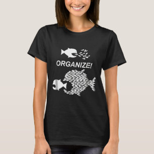 Big Fish Little Fish Pro Union Graphic Organic T Shirt
