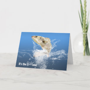 Big Fish Milestone-födelsedag Kort