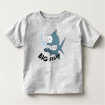 Big Fish - Småbarn Bra Jersey T-Shirt