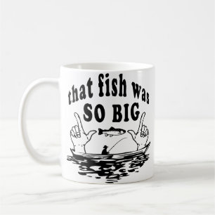 Big Fish Story roligt kaffe mugg