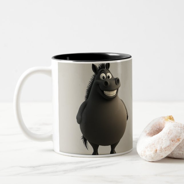 Big Flin Horse Mugg (Med munk)