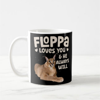 Big Floppa Caracal Cat Meme Floppa Kärlek You Al A Kaffemugg