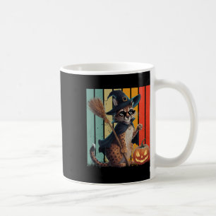 Big Floppa Meme Caracal Cat Halloween Kaffemugg