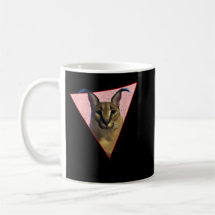 Big Floppa Meme lustig katt Kaffemugg