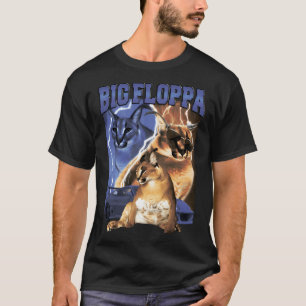 Big Floppa Vintage Rap T Shirt
