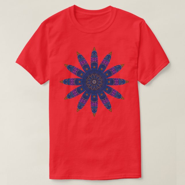 Big Flower Alchemy T Shirt (Design framsida)