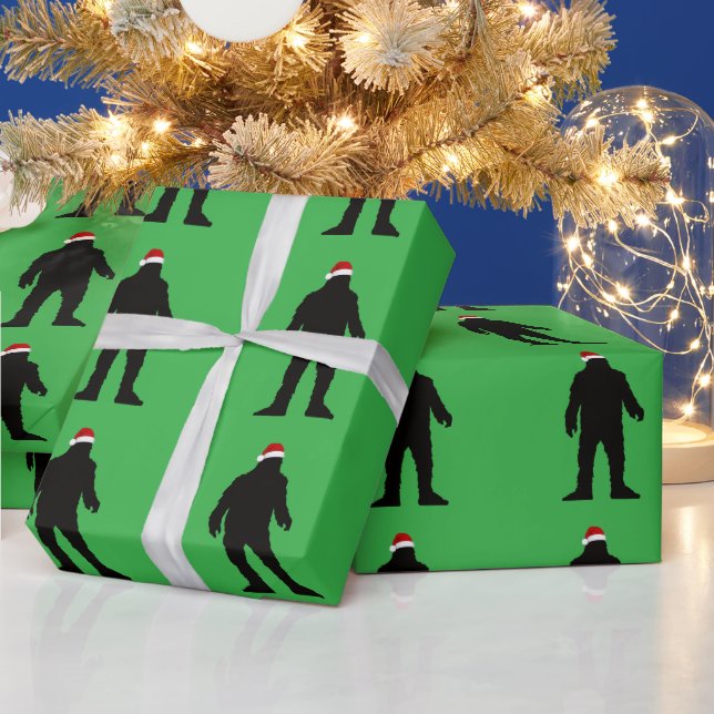 BIG FOOT CHRISTMAS FUNNY  PRESENTPAPPER (Helgdagar)