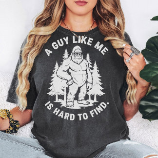 Big Foot Graphic Design With Sunglasses T Shirt