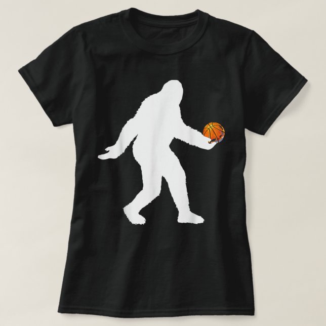 Big Foot March Basketball Galenhet Tournament T-Sh T Shirt (Design framsida)