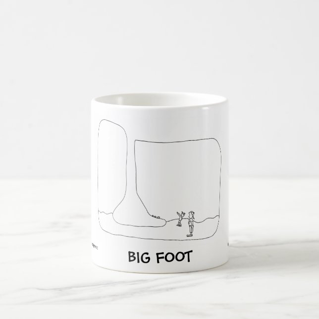 BIG FOOT Mugg (Center)