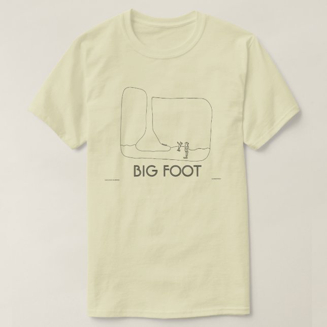 BIG FOOT T-Shirt (Design framsida)