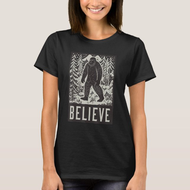 Big Foot Tro T Shirt (Framsida)
