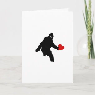 BIG FOOT VALENTINE HELGKORT