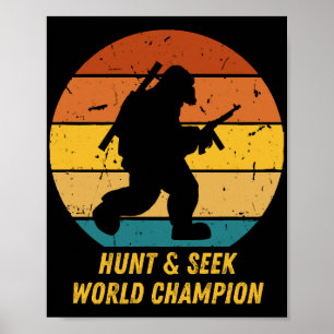 Big Foot vill inte Gömma och söka mer nu H Poster