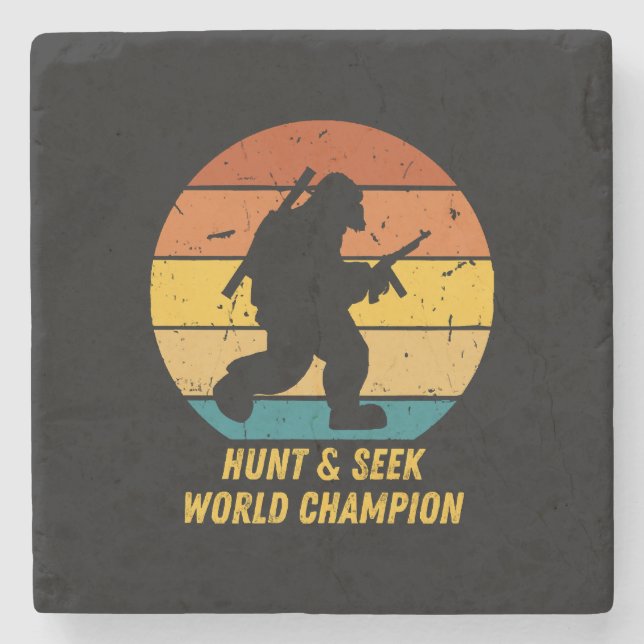 Big Foot vill inte Gömma och söka mer nu H Stenunderlägg (Framsidan)