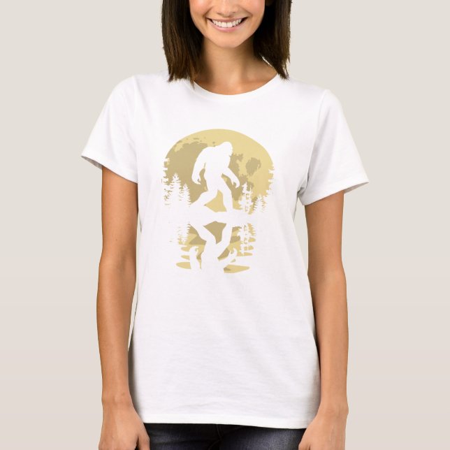 Big Foot, Yeti, Sasquatch T-shirt (Framsida)