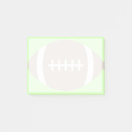 Big Football Emoji Post-it Block