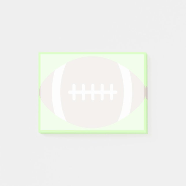 Big Football Emoji Post-it Block (Framsida)