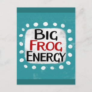 Big Frog Energy Vykort