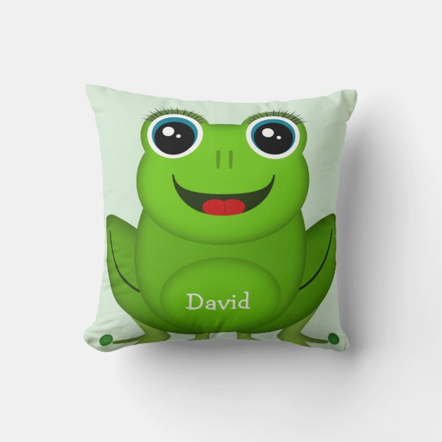 Big Frog Roligt: Jumpstart Lunchtime Äventyr Kudde (Framsida)