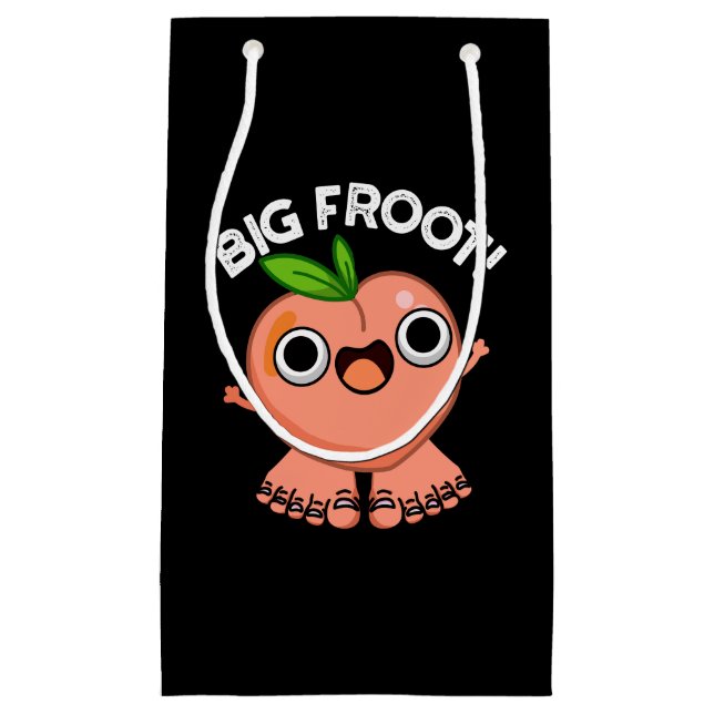 Big Froot Funy Big Foot Pun Mörk BG (Framsidan)
