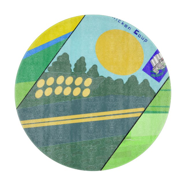 Big Funny Eggs Crossing the Road Paper cup (Framsidan)